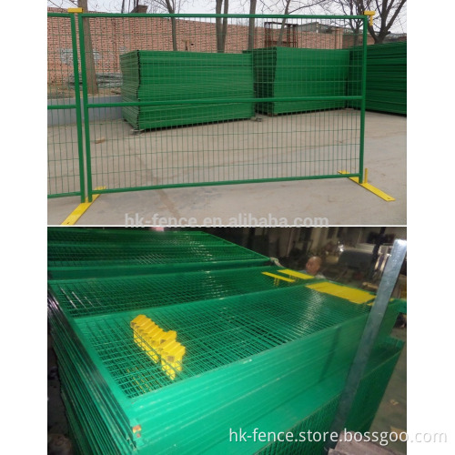 Discount hot sale!Cheap temporary metal fence panel with various colours,powder coated portable fence,welded mesh fencing panel